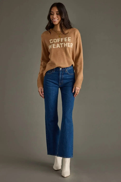 Coffee Weather Sweater - Fall Sweater